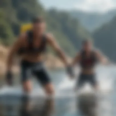 Hydration Techniques for Watersports Enthusiasts Infographic on hydration techniques for watersports