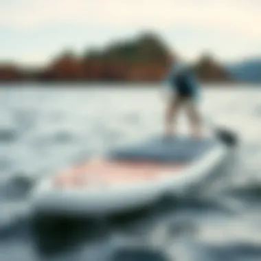 Stable paddle board design for larger users