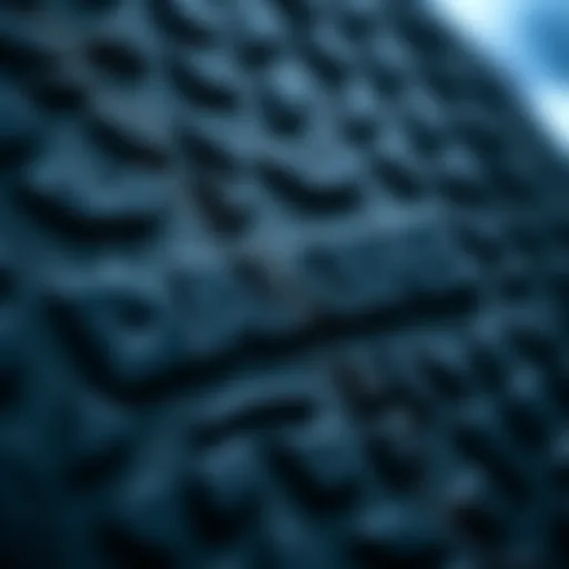 Close-up view of Dakine traction pad texture demonstrating grip