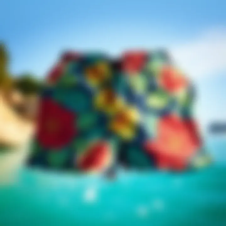 Classic Greg Noll boardshorts showcasing vibrant patterns and surf culture