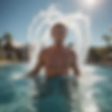 Enhancing Recreational Experiences with Wave Makers A vibrant pool scene highlighting the benefits of wave makers for recreational users.
