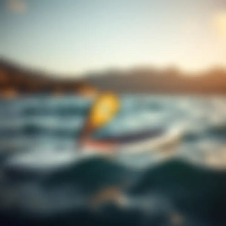 Innovative Design of Inflatable Windsurf SUP Boards Design and structure of an inflatable windsurf SUP board