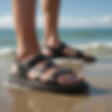 Cultural significance of Mick Fanning sandals in watersport lifestyle