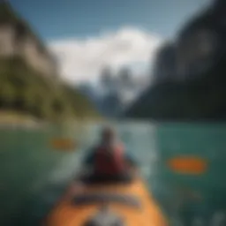 Kayaking through the serene fjords of Patagonia