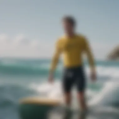 Eco-friendly surf apparel made from sustainable materials