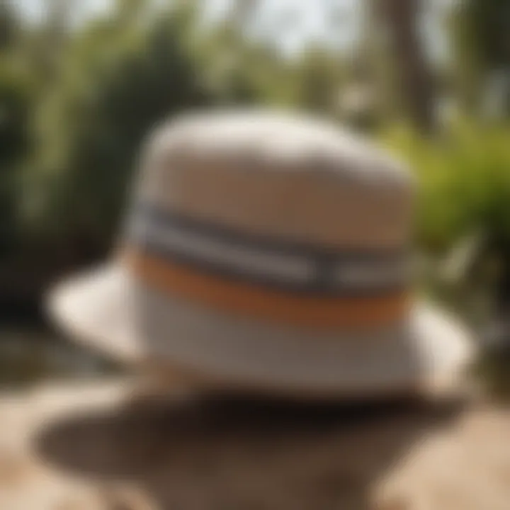 Stylish Billabong bucket hat under sunlight