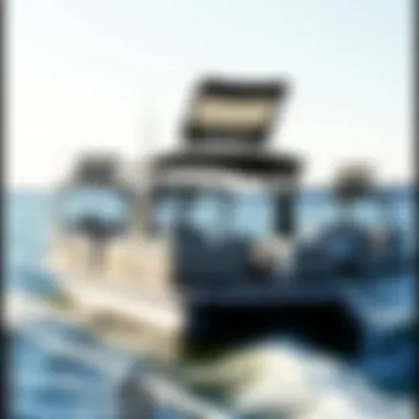 Diverse models of pontoon ski towers available on the market for users