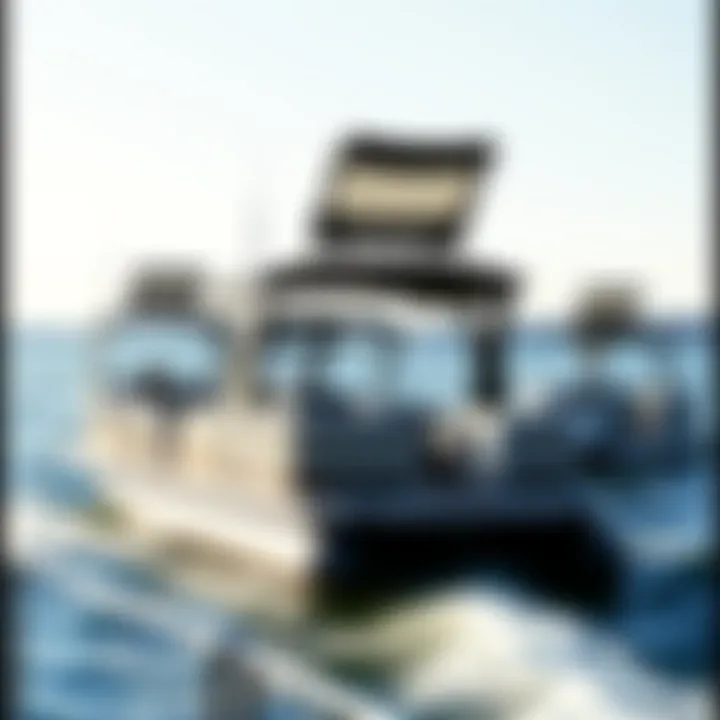 Diverse models of pontoon ski towers available on the market for users