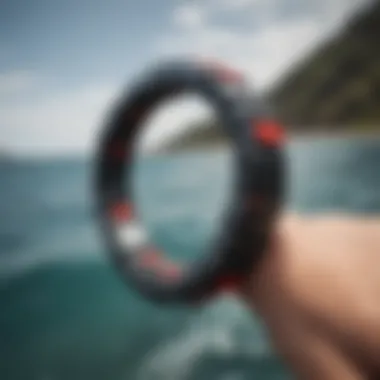 An innovative shark repellent magnet bracelet demonstrating its design features