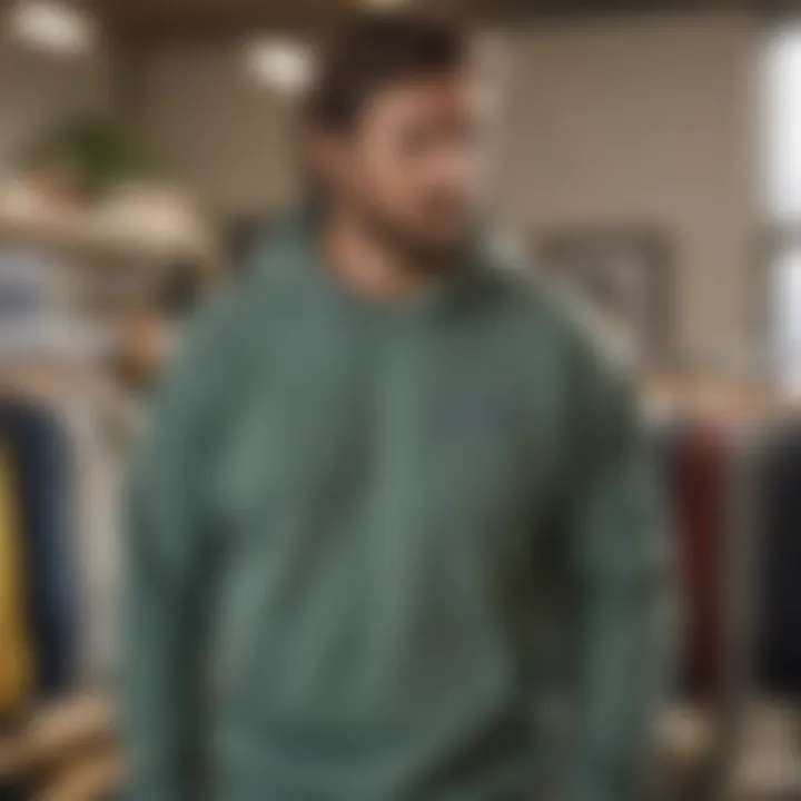 User-generated content displaying diverse customer experiences with the Patagonia Uprisal sweatshirt