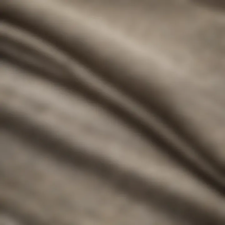 Close-up view of Patagonia Uprisal sweatshirt fabric highlighting texture and material quality