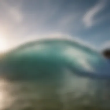 Dynamic wave formations in a London wave pool