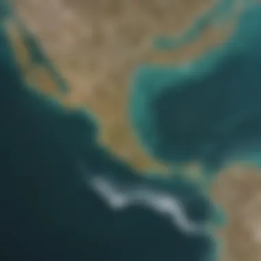 Understanding Wind Patterns in the Gulf of Mexico Detailed wind pattern illustration in Gulf of Mexico