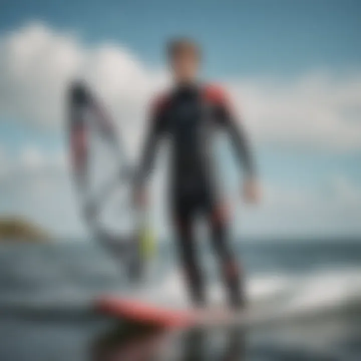 Side-by-side view of top-rated wetsuit brands for windsurfing