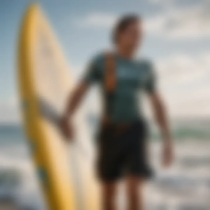 Innovative surfboard carry strap with advanced materials