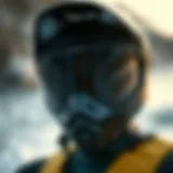 Close-up view of the Ion Helmet showcasing its aerodynamic design.