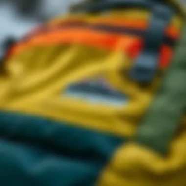 Materials of Patagonia Refugio 26L Close-up of the materials used in the Patagonia Refugio 26L backpack