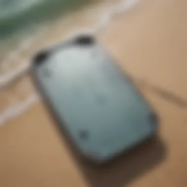 Close-up of a premium boogie board design