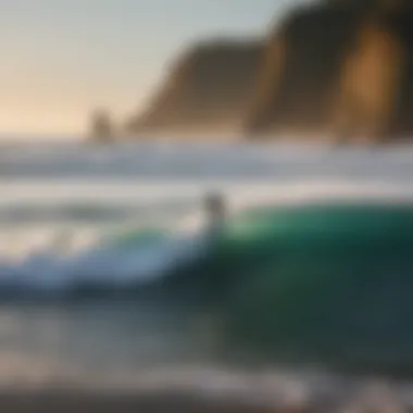 Iconic Surf Spots in Australia Breathtaking view of iconic Australian surf spots