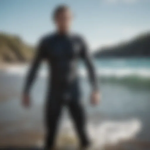 Modern wetsuit design showcasing flexibility and comfort