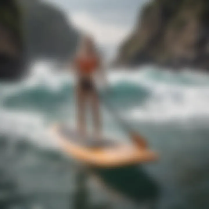 Thunder Wave paddle board showcasing innovative design and aesthetics