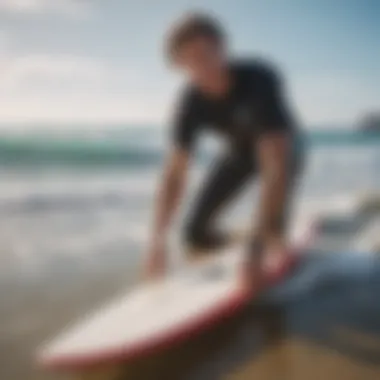 Best Practices for Surfboard Leash Maintenance Surfboard leash maintenance tips illustrated
