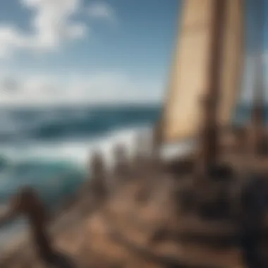 Mechanics of Trade Winds Detailed diagram showcasing the mechanics of trade winds